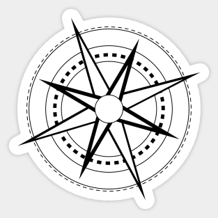 compass Sticker